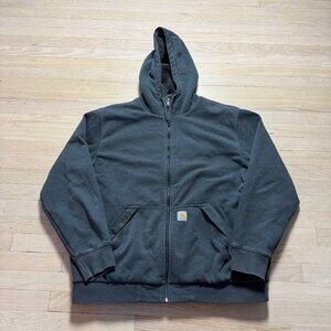 Carhartt Rain Defender hoodie Sherpa Lined Mens XL